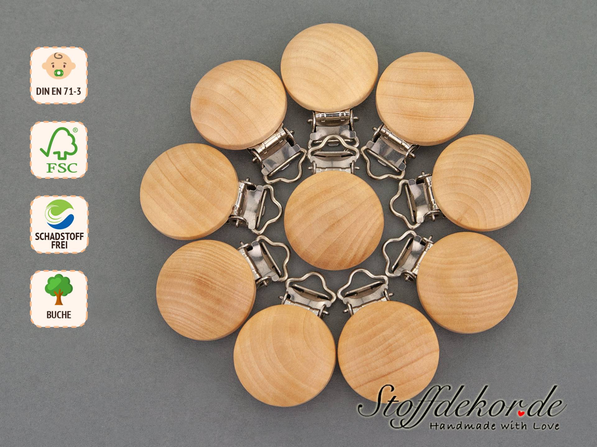 Holzclip Schnullerclip Baby-Clip Schnullerkettenclip Anhängerclip Clip Für Maxi-Cosi Anhänger Schnullerketten Spielketten Holzclip Schnullerclip Baby-Clip Schnullerkettenclip Anhängerclip Clip Für Maxi-Cosi Anhänger Schnullerketten Spielketten von Etsy - Stoffdekor