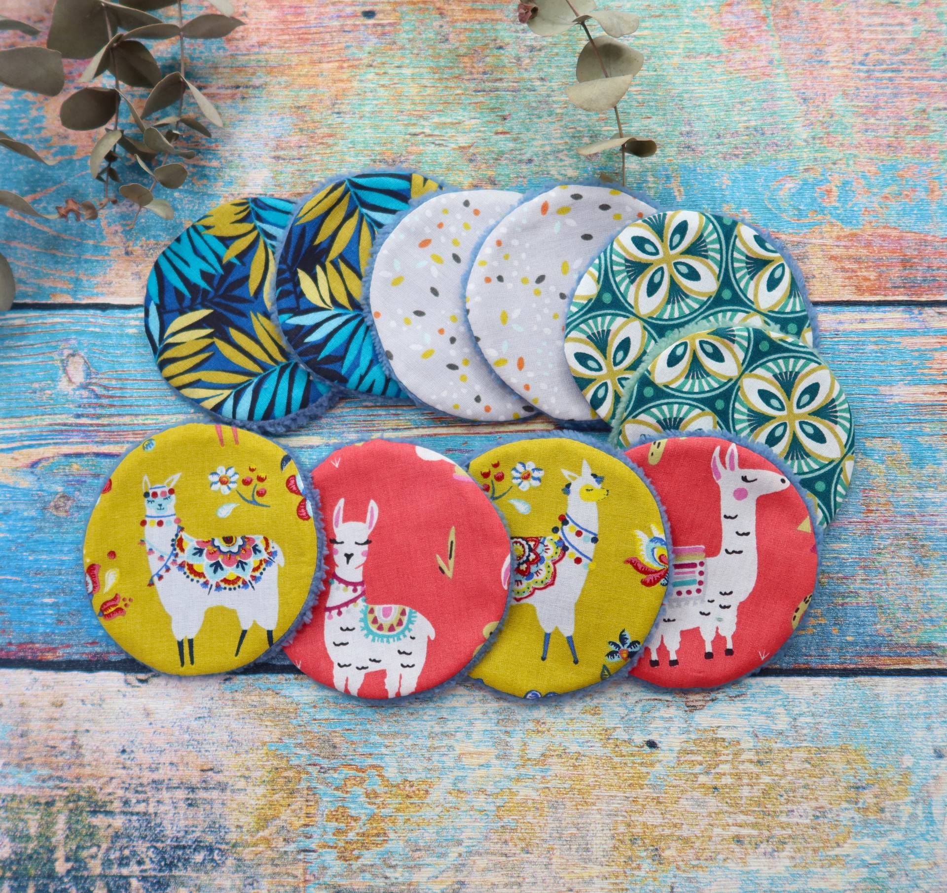 10Nachhaltige Abschminkpads Aus Superweichem Frottier Mit Bambus, Nachhaltig, Wiederverwendbar, Frau Geschenk, Muttertagsgeschenk, Mama Geschenk von Etsy - StoffherzleShop