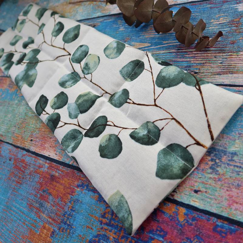 Bio-Dinkelkissen, 8 Kammer, Ca.60x18cm, Körnerkissen, Nackenkissen, Eukalyptus Muster, Beagle, Rotkehlchen, Wärmekissen Dinkel, Muttertagsgeschenk von Etsy - StoffherzleShop
