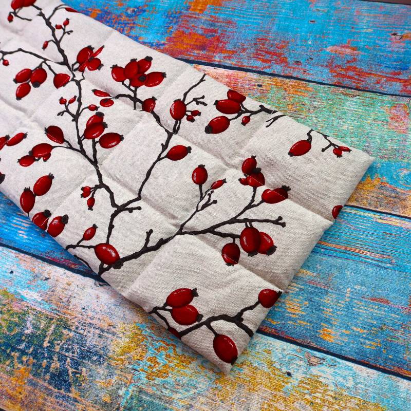 xxl Körnerkissen, 1500G, Extra Lang, 69x23, 5cm Groß, 18-Kammer, Hagebutte, Dinkel, Wärmekissen, Rücken Körnerkissen, Dinkelkissen, Ostergeschenk von Etsy - StoffherzleShop