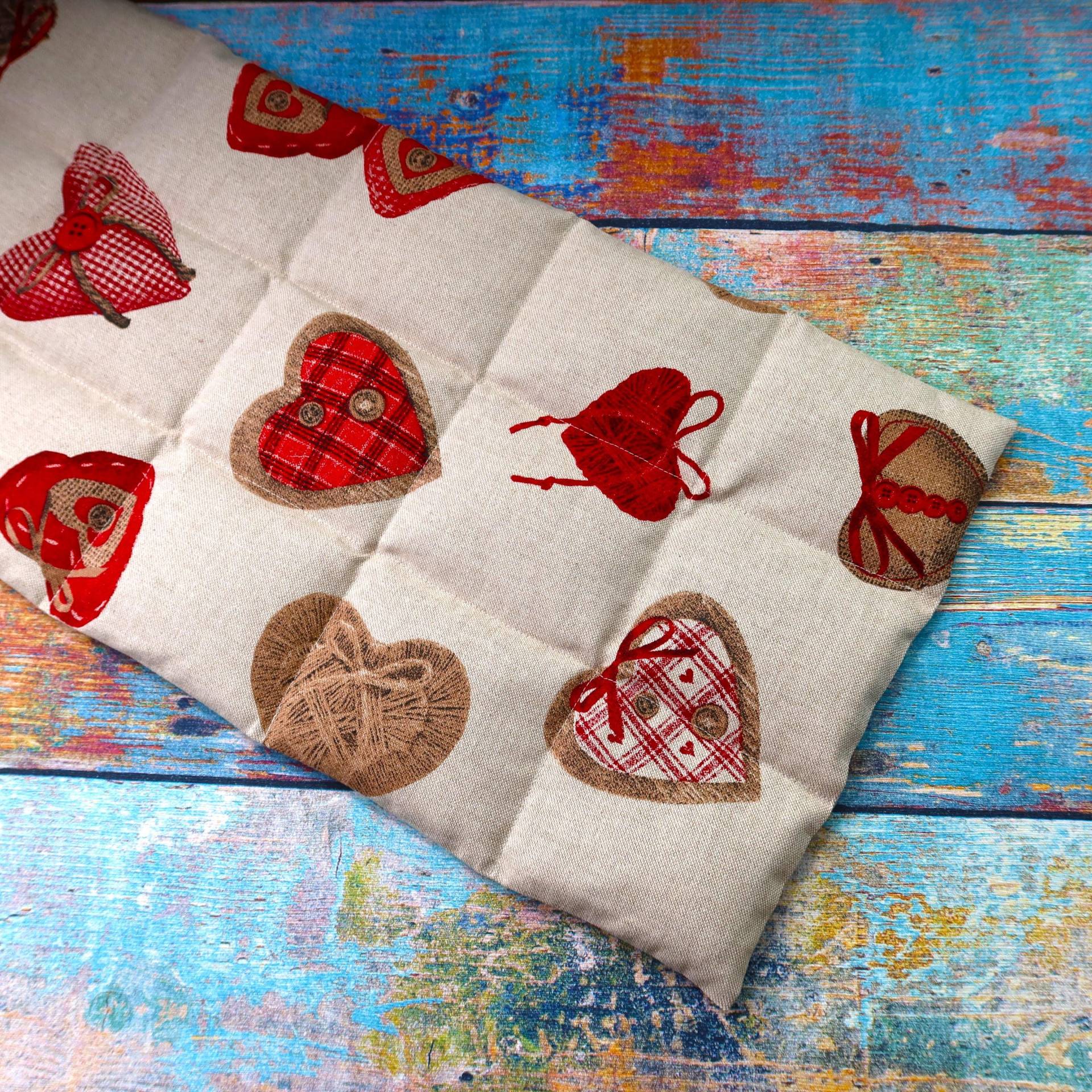 xxl Körnerkissen, 1580G, Extra Lang, Ca.66x28cm Groß, 18-Kammer, Herz, Dinkel, Wärmekissen, Rücken Körnerkissen, Dinkelkissen, Weihnachtsgeschenke von Etsy - StoffherzleShop