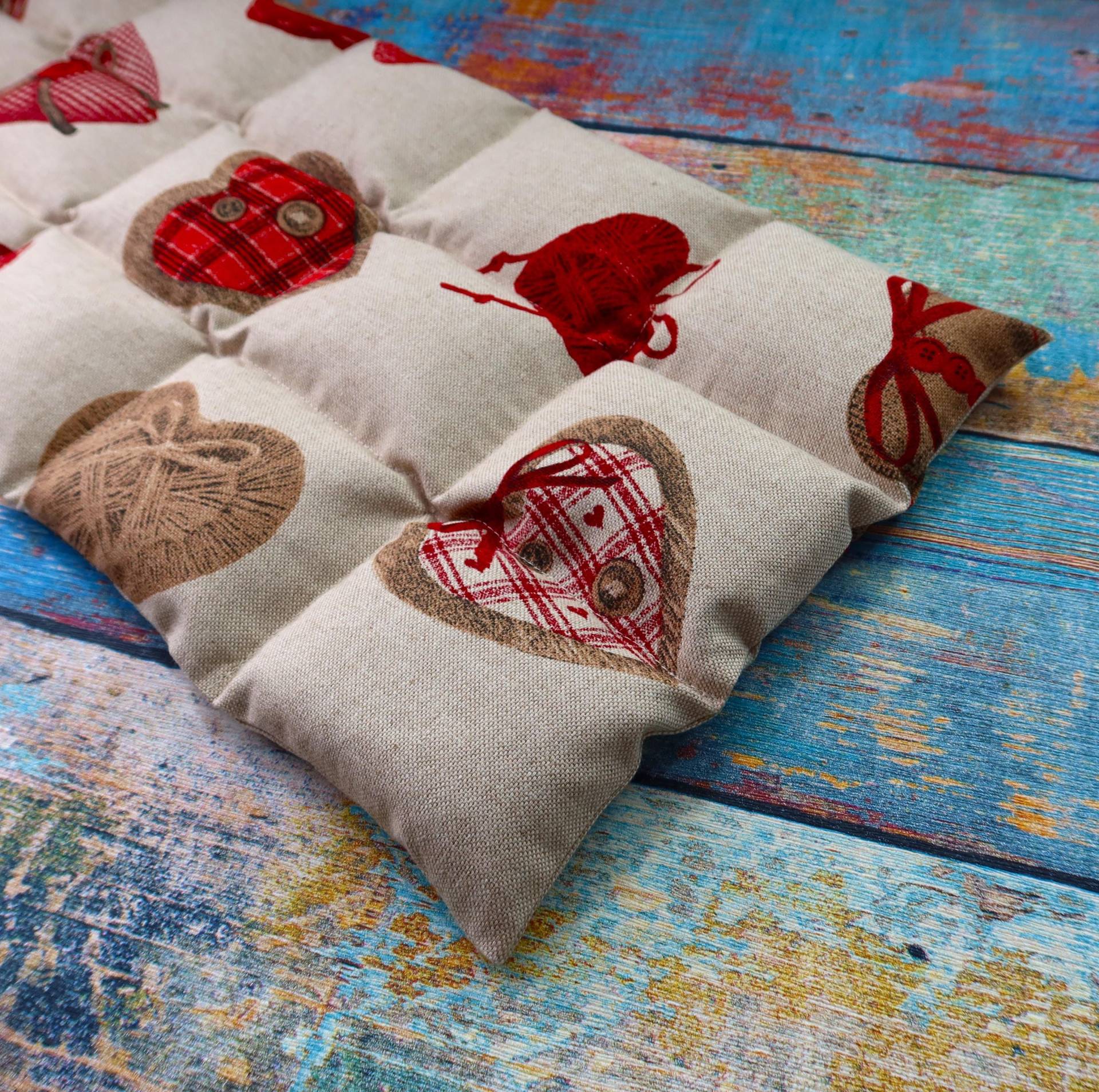 xxl Körnerkissen, 1900G, Extra Lang, Ca. 63x25cm Groß, 18-Kammer, Herz, Dinkel, Wärmekissen, Rücken Körnerkissen, Dinkelkissen, Weihnachtsgeschenke von Etsy - StoffherzleShop