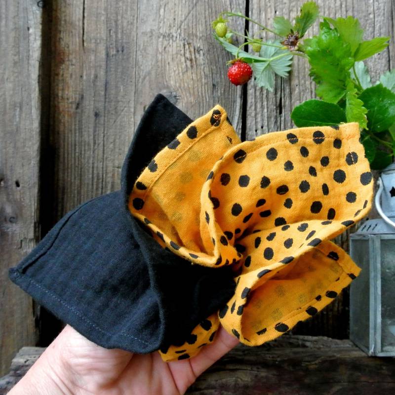 2Er Pack/stofftaschentuch Aus Musselin | Waschbar Wiederverwendbar Nachhaltig Baumwolle Zero Waste Keinplastik Gifts Geschenke von Etsy - Stoffine