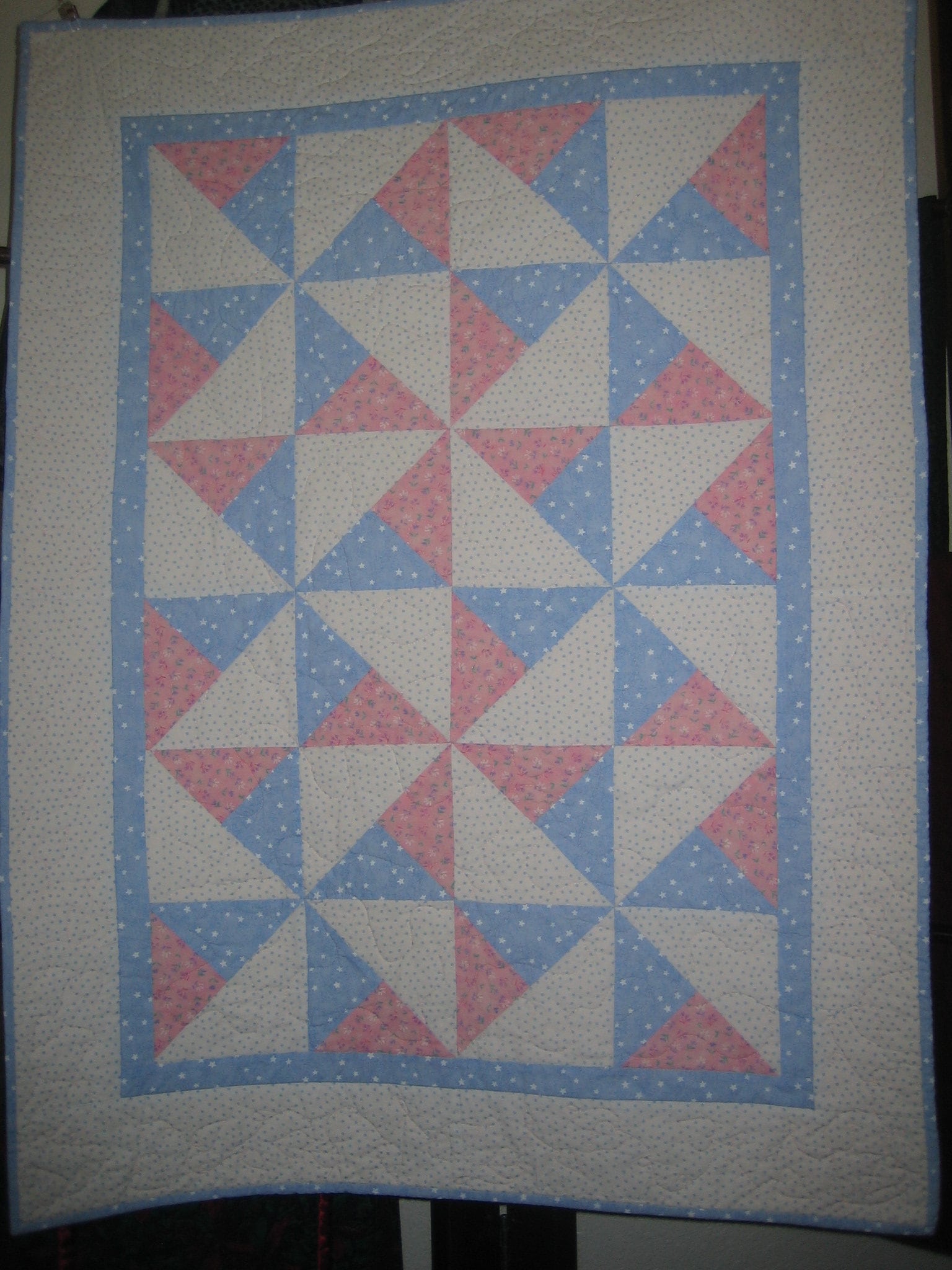 Gesteppte Babydecke von Etsy - StoneCanyonDesigns