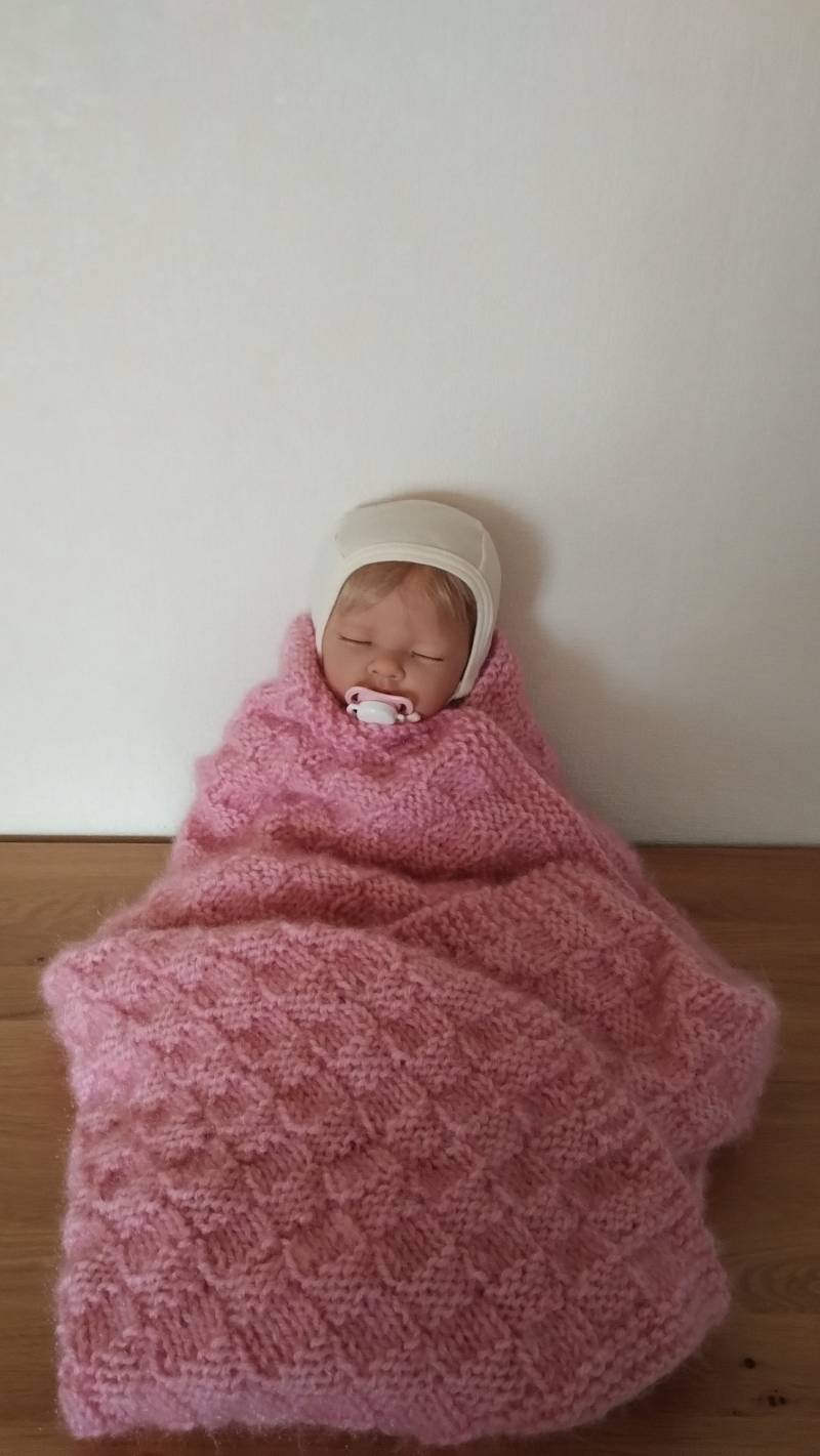 Flauschdecke Aus Kaschmirwolle/Merinowolle von Etsy - StrickfeeShop