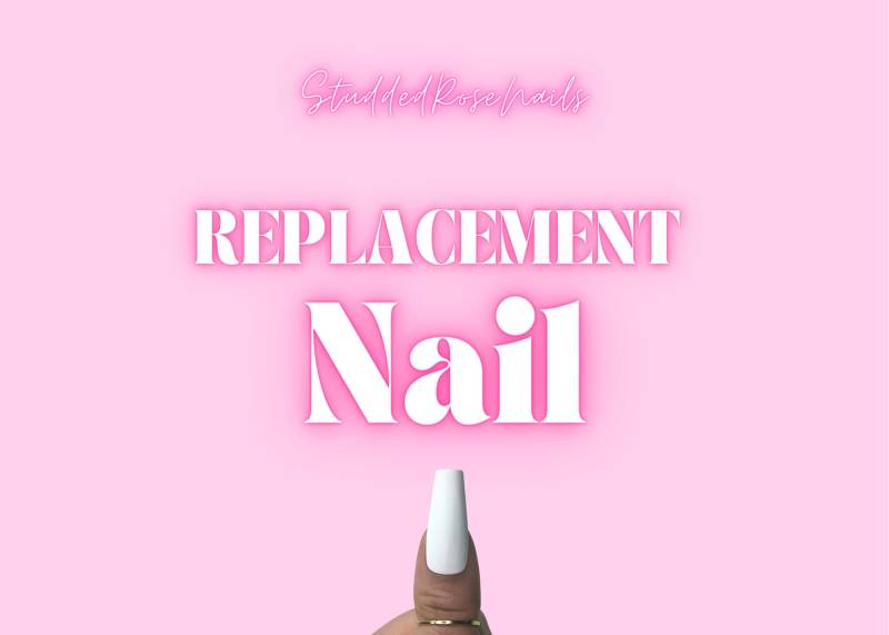 Ersatznagel/N von Etsy - StuddedRoseNails