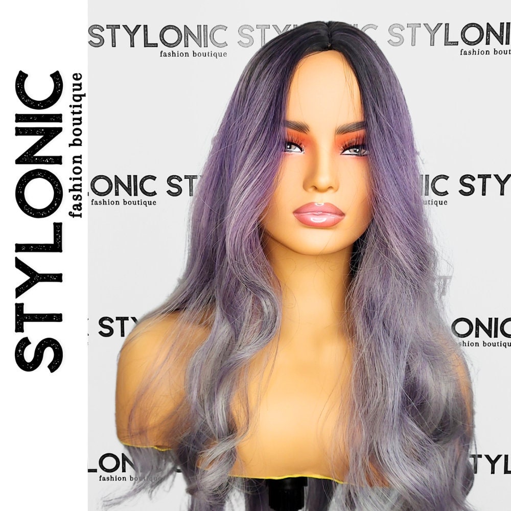 Lila Ombre Perücke von Etsy - StylonicWigs