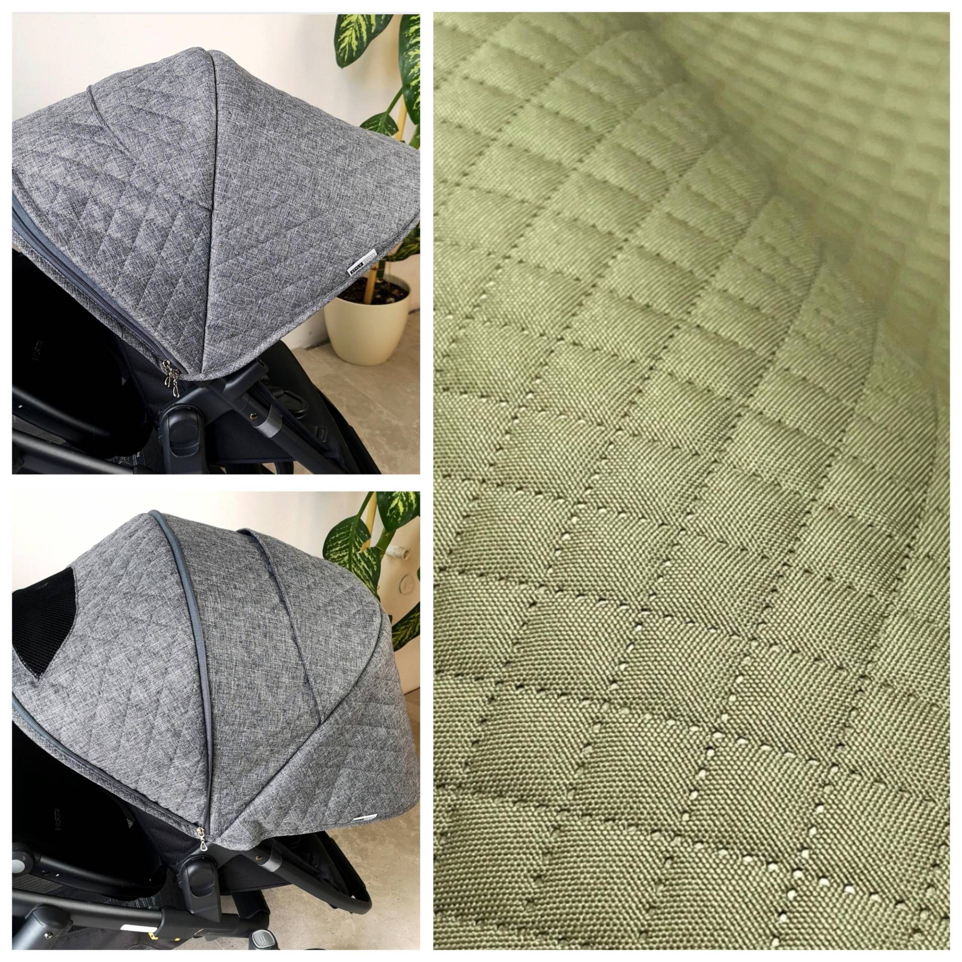 Cybex Kinderwagen Zubehör Custom Canopy, Sitzauflage & Decke von Etsy - StylySmily