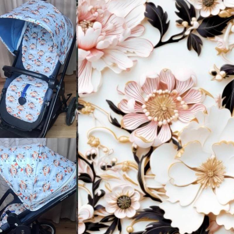 Custom Accessories Für Cybex Balios S, M, Priam, Eezy S Twist +2, Mundstück Sitzauflage Kinderwagendecke von Etsy - StylySmily