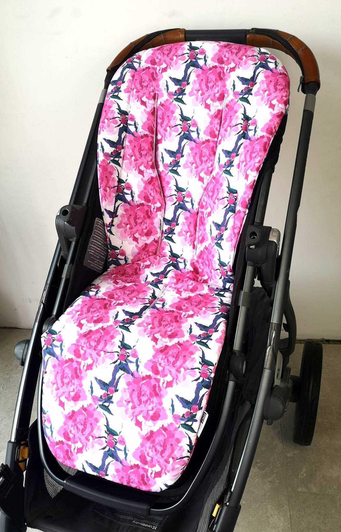 Geblümte Sitzauflage Für Kinderwagen Uppababy, Cybex, Joolz, Mockingbird von Etsy - StylySmily