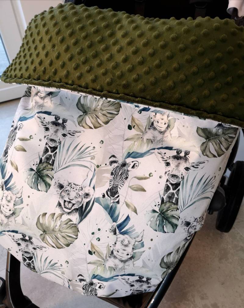 Safari Kinderwagendecke, Wasserdichte Babydecke, Universal Fit von Etsy - StylySmily