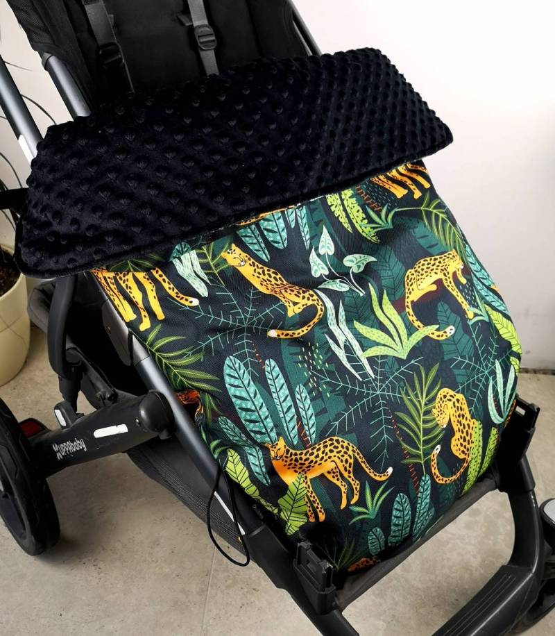Wasserdichte Kinderwagendecke Universal Fit, Leopardenmuster von Etsy - StylySmily
