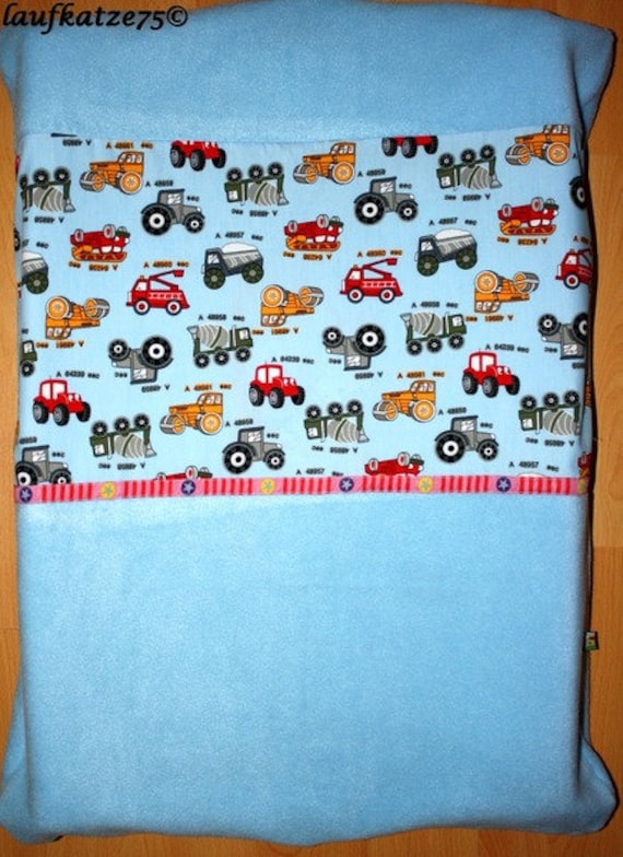 Wickeltischbezug 75 X 55 cm, Traktor & Raupe Wickeltischbezug 75 X 55 cm, Traktor & Raupe von Etsy - SuMaTex
