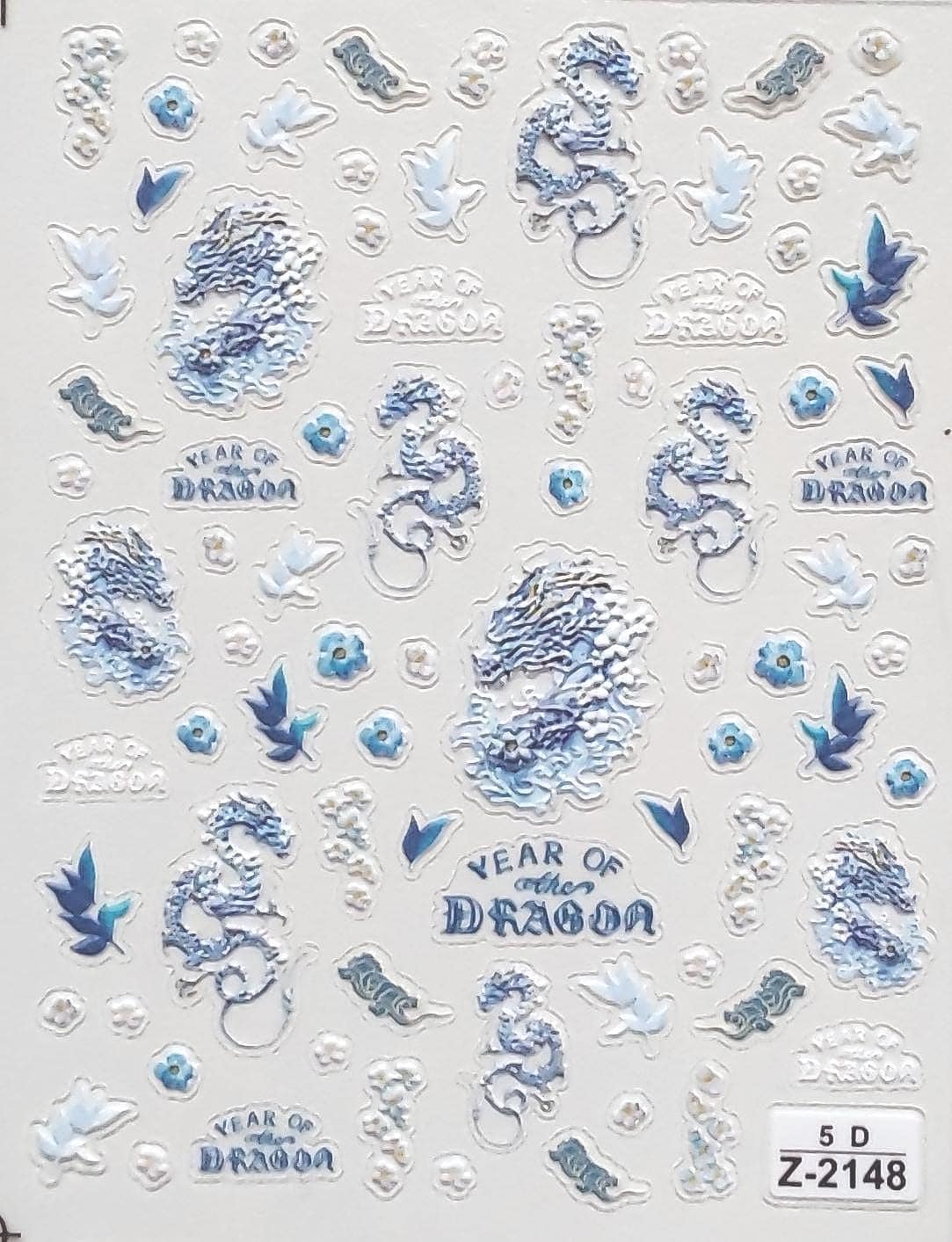 3D Nail Aufkleber /Drache Blau 2148/Kreative Nägel Gestaltung/Selbstklebend 3D Nail Aufkleber /Drache Blau 2148/Kreative Nägel Gestaltung/Selbstklebend von Etsy - Sumkiste