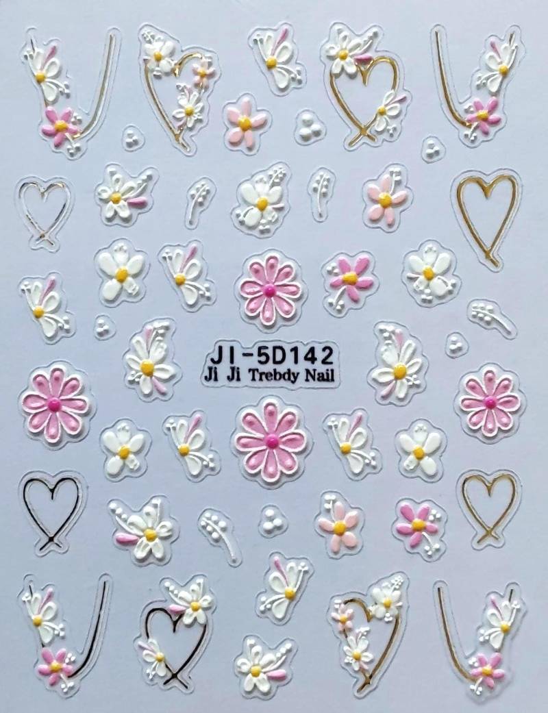 5D Nail Aufkleber/ 5D142/Kreative Nägel Gestaltung/Selbstklebend von Etsy - Sumkiste