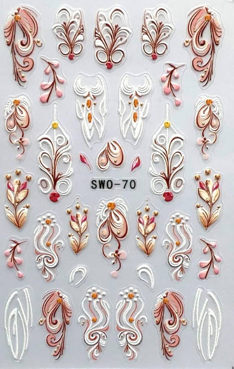 5D Nail Aufkleber/Swo70/Kreative Nägel Gestaltung Selbstklebend von Etsy - Sumkiste