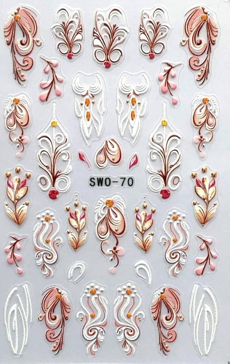 5D Nail Aufkleber/Swo70/Kreative Nägel Gestaltung Selbstklebend von Etsy - Sumkiste
