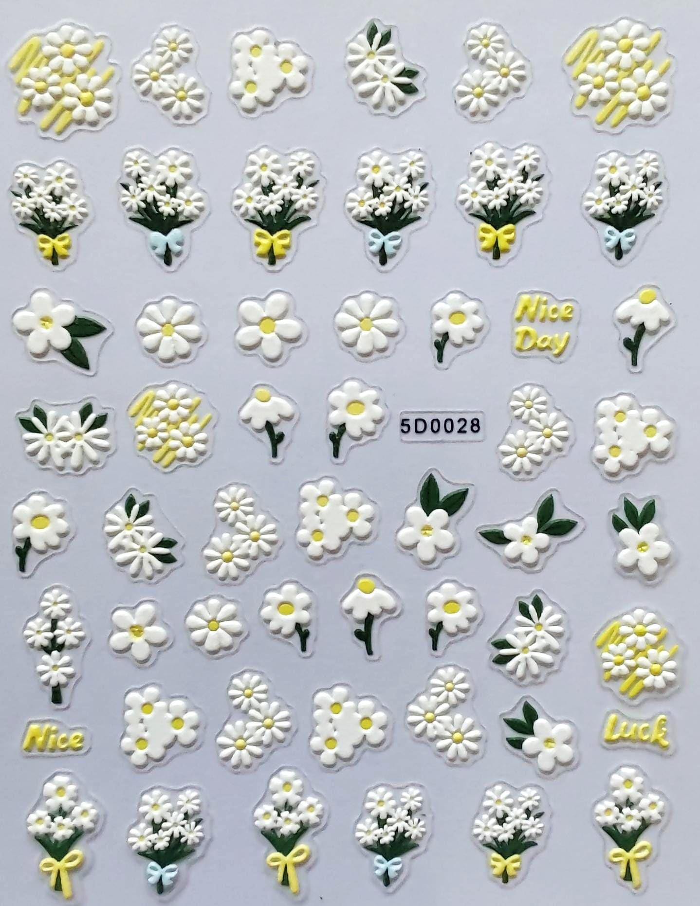 5D Nail Aufkleber /Blumen 0028/Kreative Nägel Gestaltung/Selbstklebend 5D Nail Aufkleber /Blumen 0028/Kreative Nägel Gestaltung/Selbstklebend von Etsy - Sumkiste