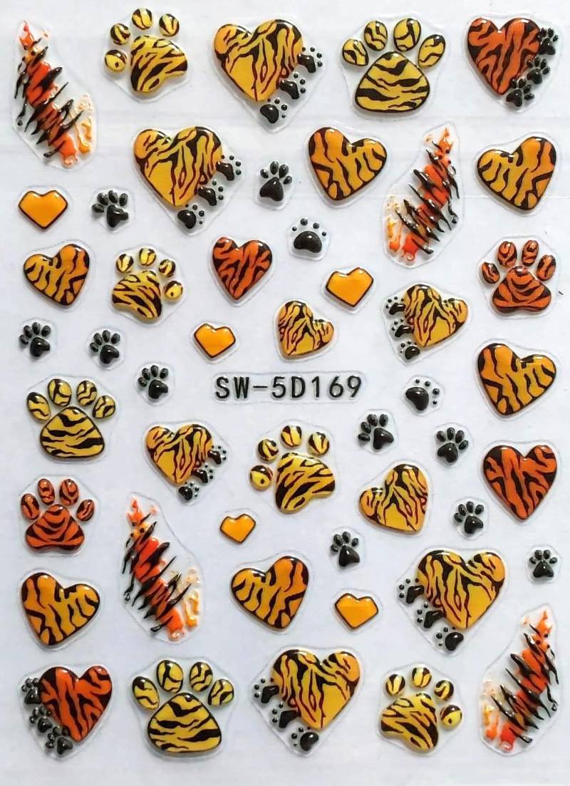 5D Nail Sticker/Tatzen Sw5D169 von Etsy - Sumkiste