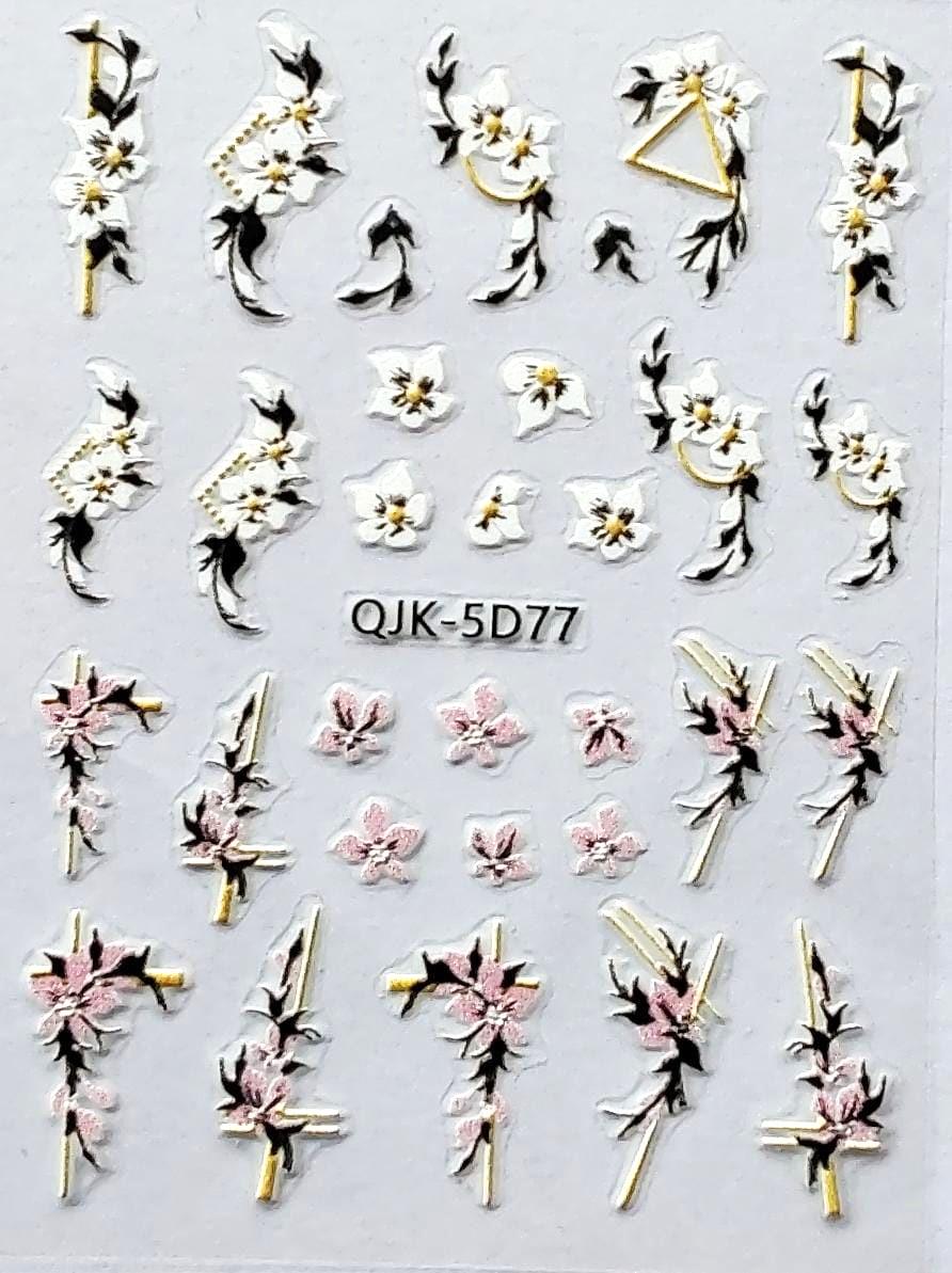 5D Nail Aufkleber/Blumen 5D77/Kreative Nägel Gestaltung/Selbstklebend 5D Nail Aufkleber/Blumen 5D77/Kreative Nägel Gestaltung/Selbstklebend von Etsy - Sumkiste