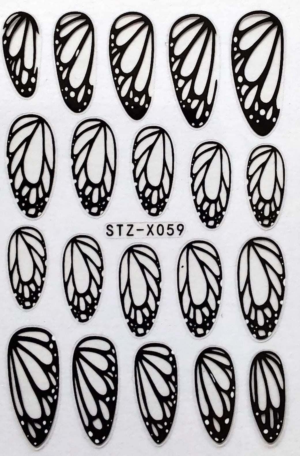Nail Aufkleber/Muster Xo59 /Kreative Nägel Gestaltung Nail Aufkleber/Muster Xo59 /Kreative Nägel Gestaltung von Etsy - Sumkiste