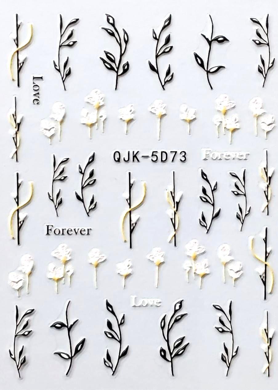 5Dnail Sticker/Blumen 5D73/Kreative Nägel Gestaltung/Selbstklebend 5Dnail Sticker/Blumen 5D73/Kreative Nägel Gestaltung/Selbstklebend von Etsy - Sumkiste