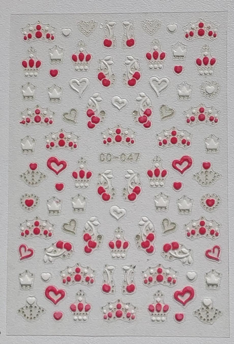 Nail Sticker/Herzen Co047/ Rot-Weiß /Valentinstag Nail Sticker/Herzen Co047/ Rot-Weiß /Valentinstag von Etsy - Sumkiste