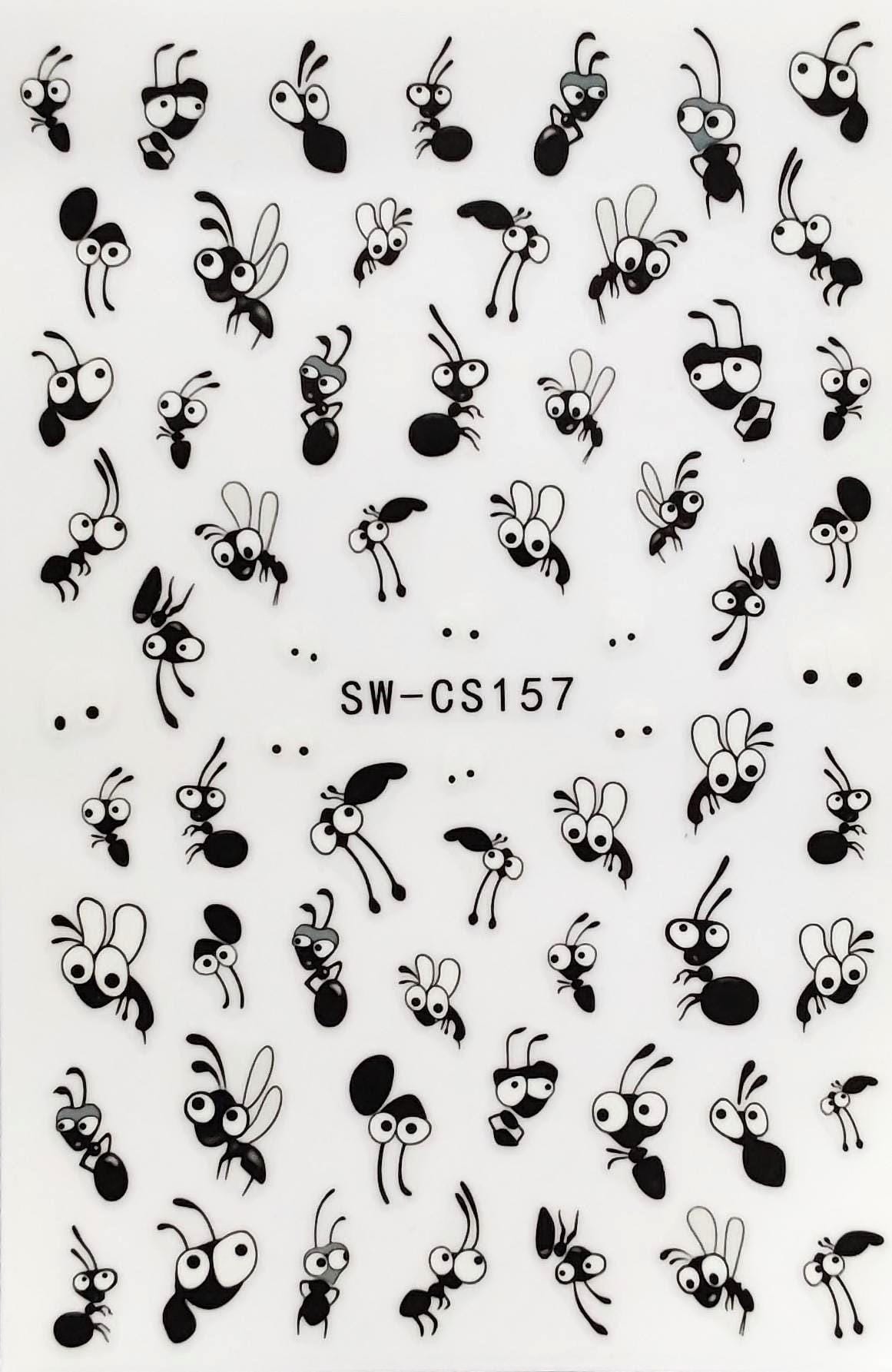 Nail Sticker Ameise /Cs157/Kawaii Insekt Nail Sticker Ameise /Cs157/Kawaii Insekt von Etsy - Sumkiste