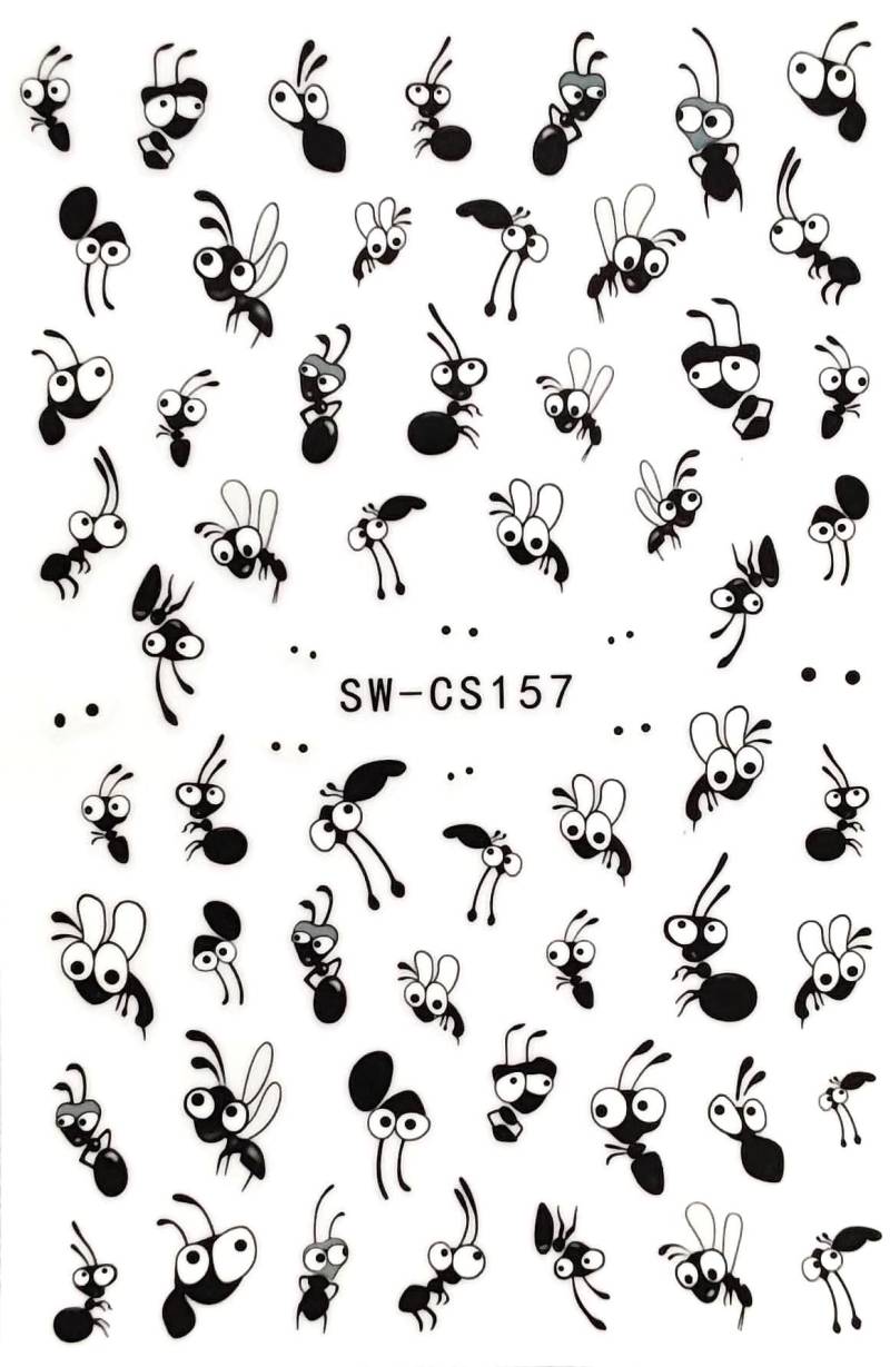Nail Sticker Ameise /Cs157/Kawaii Insekt von Etsy - Sumkiste