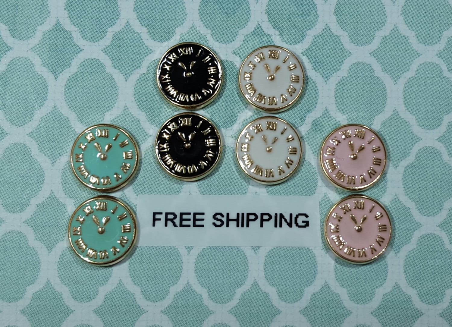 2Tlg. Schwarz, Weiß, Mint Oder Rosa Uhr Metalllegierung Charms Für Nail Art Kunsthandwerk Kostenloser Versand 2Tlg. Schwarz, Weiß, Mint Oder Rosa Uhr Metalllegierung Charms Für Nail Art Kunsthandwerk Kostenloser Versand von Etsy - SunSationalNailArt