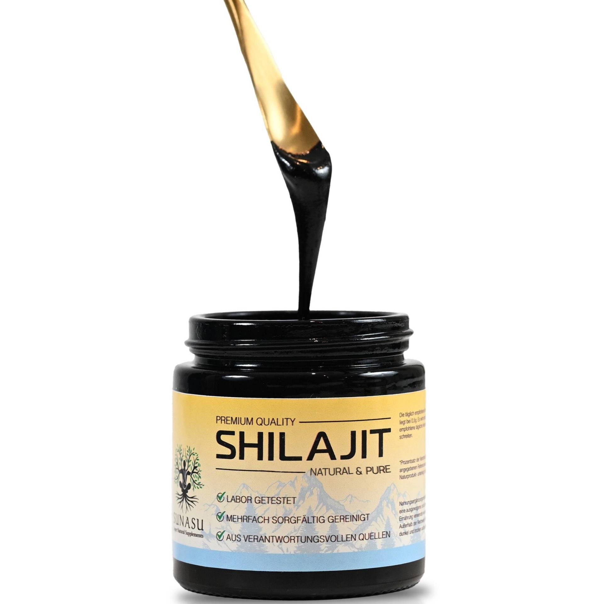 Shilajit - Echtes Reines Mumijo Harz 65-80% Fulvinsäure Labor Zertifiziert Hergestellt in Deutschland Shilajit - Echtes Reines Mumijo Harz 65-80% Fulvinsäure Labor Zertifiziert Hergestellt in Deutschland von Etsy - SunasuDE