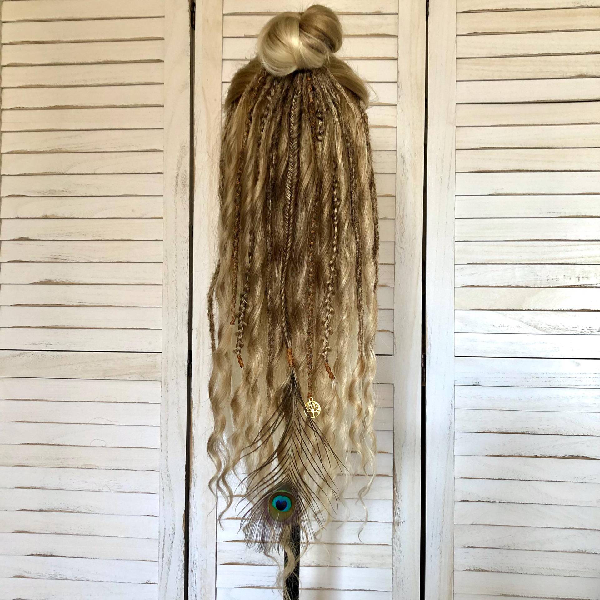 Boho Beachwaves Dreadfall Set Ombré Hazelnut 60 cm Lang Boho Beachwaves Dreadfall Set Ombré Hazelnut 60 cm Lang von Etsy - SunnyDreadlocks