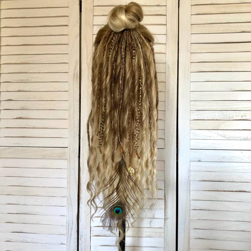 Boho Beachwaves Dreadfall Set Ombré Hazelnut 60 cm Lang Boho Beachwaves Dreadfall Set Ombré Hazelnut 60 cm Lang von Etsy - SunnyDreadlocks