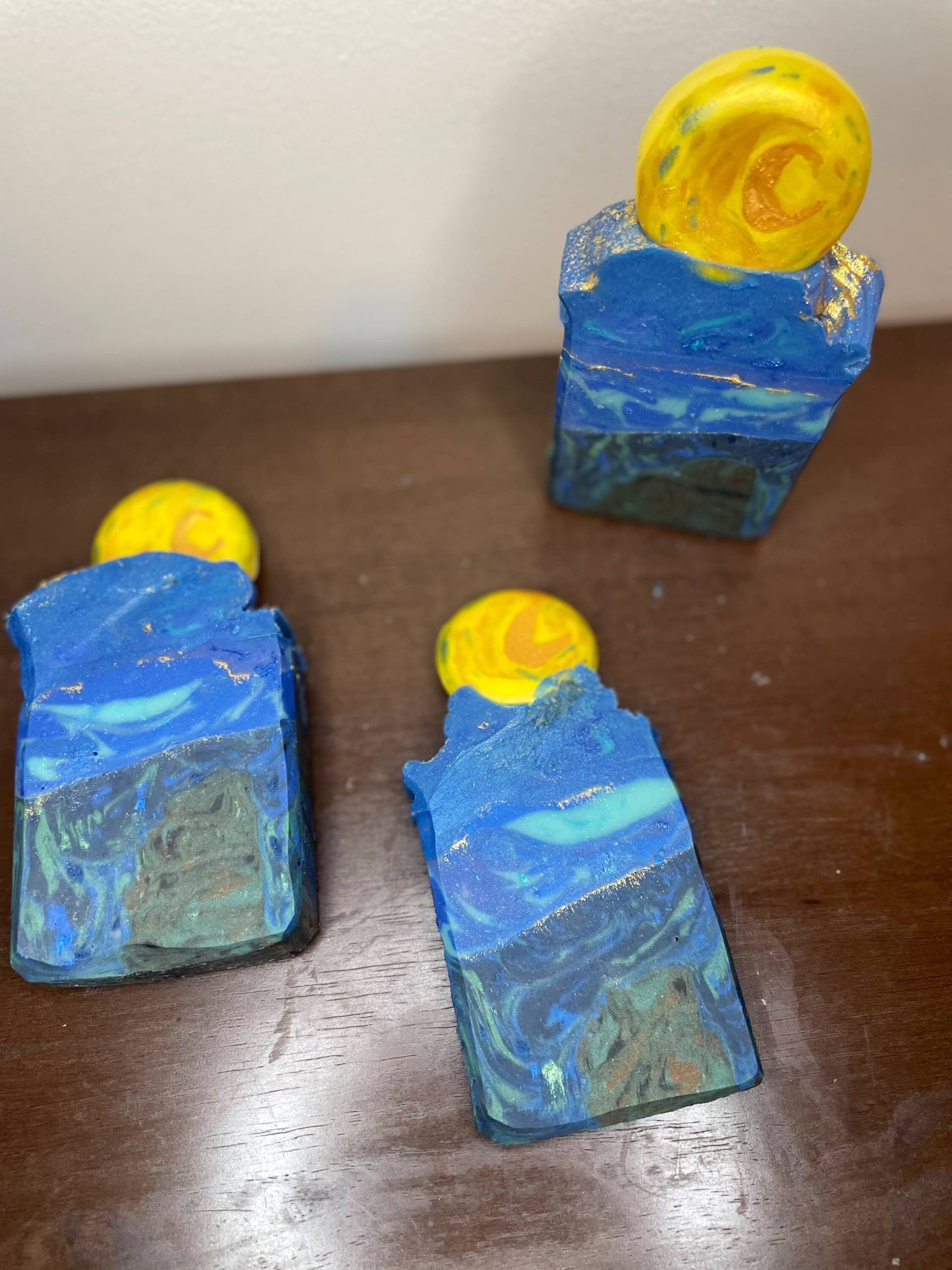 sternenklare Nacht Inspirierte Seife sternenklare Nacht Inspirierte Seife von Etsy - SunshinesCraftsLLC