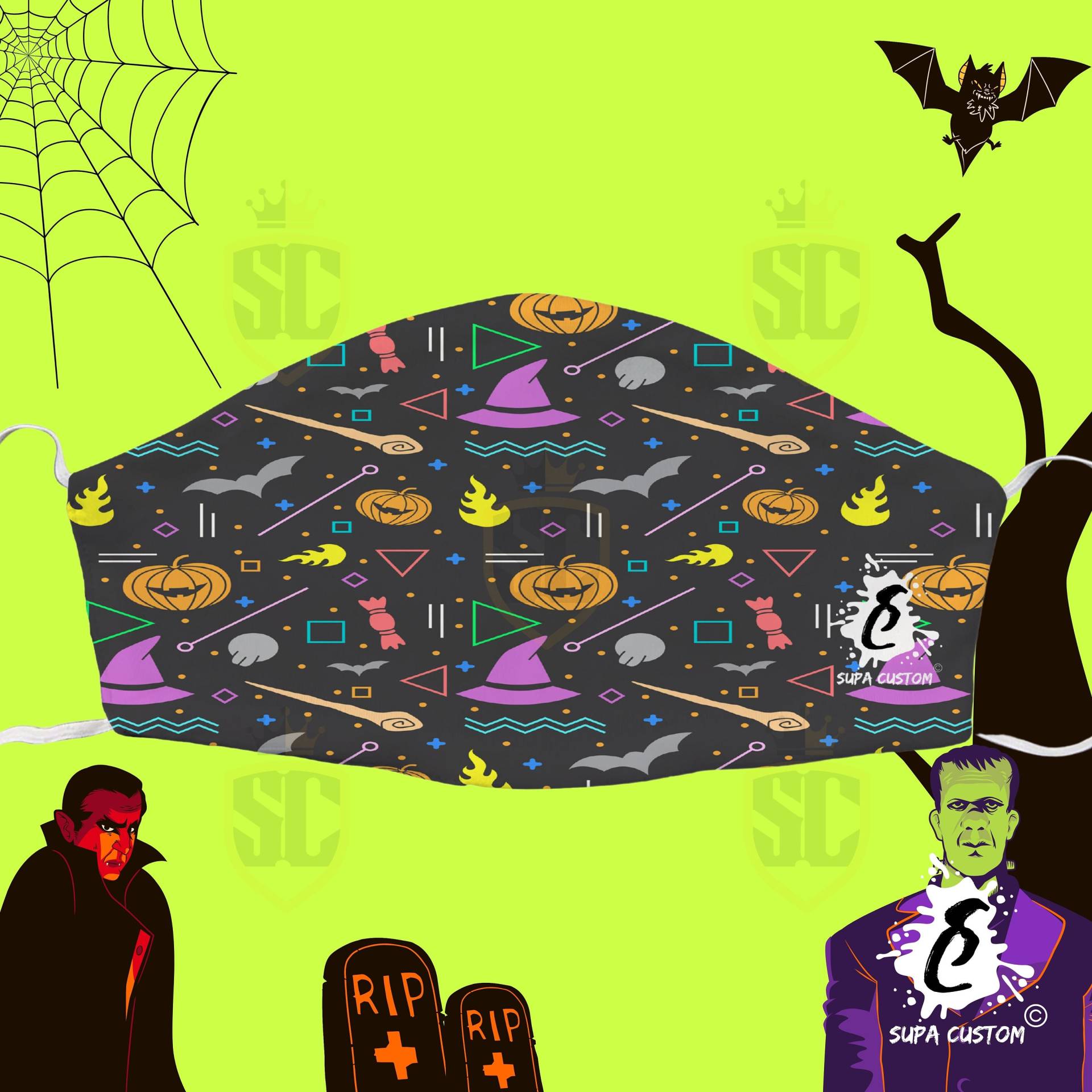 Halloween Dreischichtige Gesichtsmaske. Verstellbare Gesichtsbedeckung Mit Filtertasche. Kürbis Gesichtsmasken. Waschbare Wiederverwendbare Halloween Dreischichtige Gesichtsmaske. Verstellbare Gesichtsbedeckung Mit Filtertasche. Kürbis Gesichtsmasken. Waschbare Wiederverwendbare von Etsy - SupaCustom