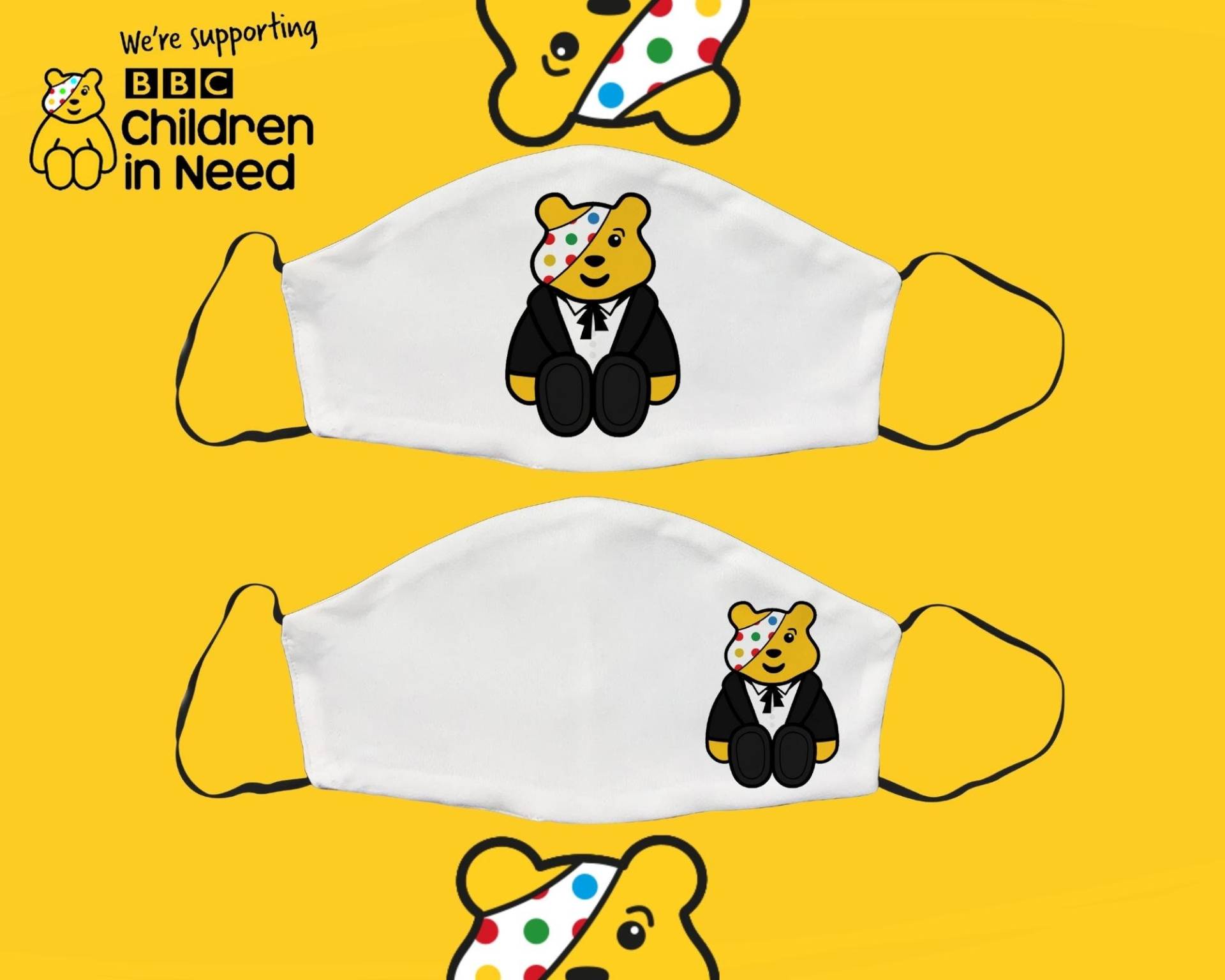 Pudsey Bär, Doctor Who Gesichtsmaske, Baumwoll Charity Maske, Verstellbare Gesichtsbedeckung Mit Filtertasche, Erwachsene Geschenke in Uk Pudsey Bär, Doctor Who Gesichtsmaske, Baumwoll Charity Maske, Verstellbare Gesichtsbedeckung Mit Filtertasche, Erwachsene Geschenke in Uk von Etsy - SupaCustom