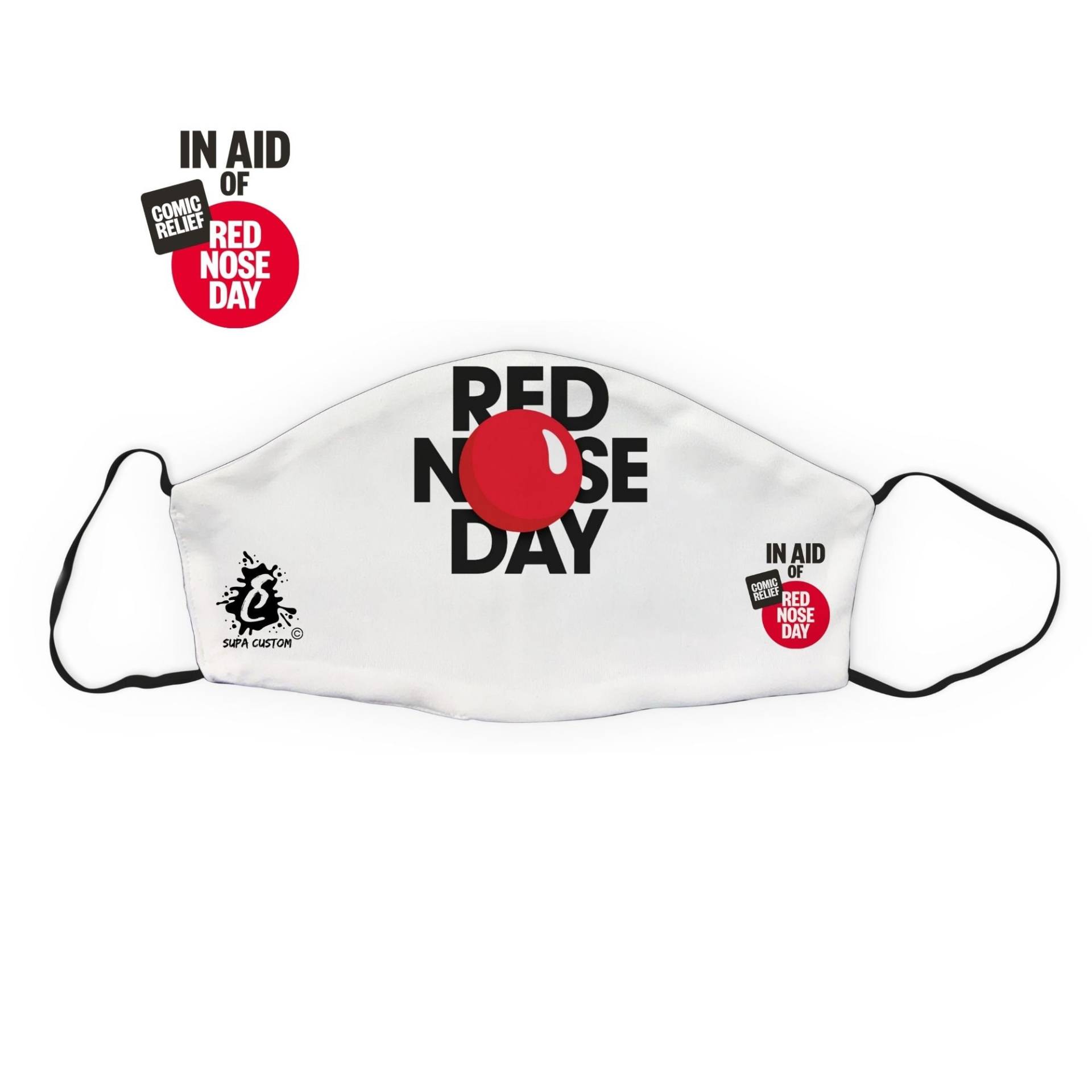 Rote Nasen-Gesichtsmaske Mit Filtertasche, Comic Relief, Charity, Spendensammlung, Lustige Gesichtsmaske, Wiederverwendbar, Baumwolle Atmungsaktiv Rote Nasen-Gesichtsmaske Mit Filtertasche, Comic Relief, Charity, Spendensammlung, Lustige Gesichtsmaske, Wiederverwendbar, Baumwolle Atmungsaktiv von Etsy - SupaCustom