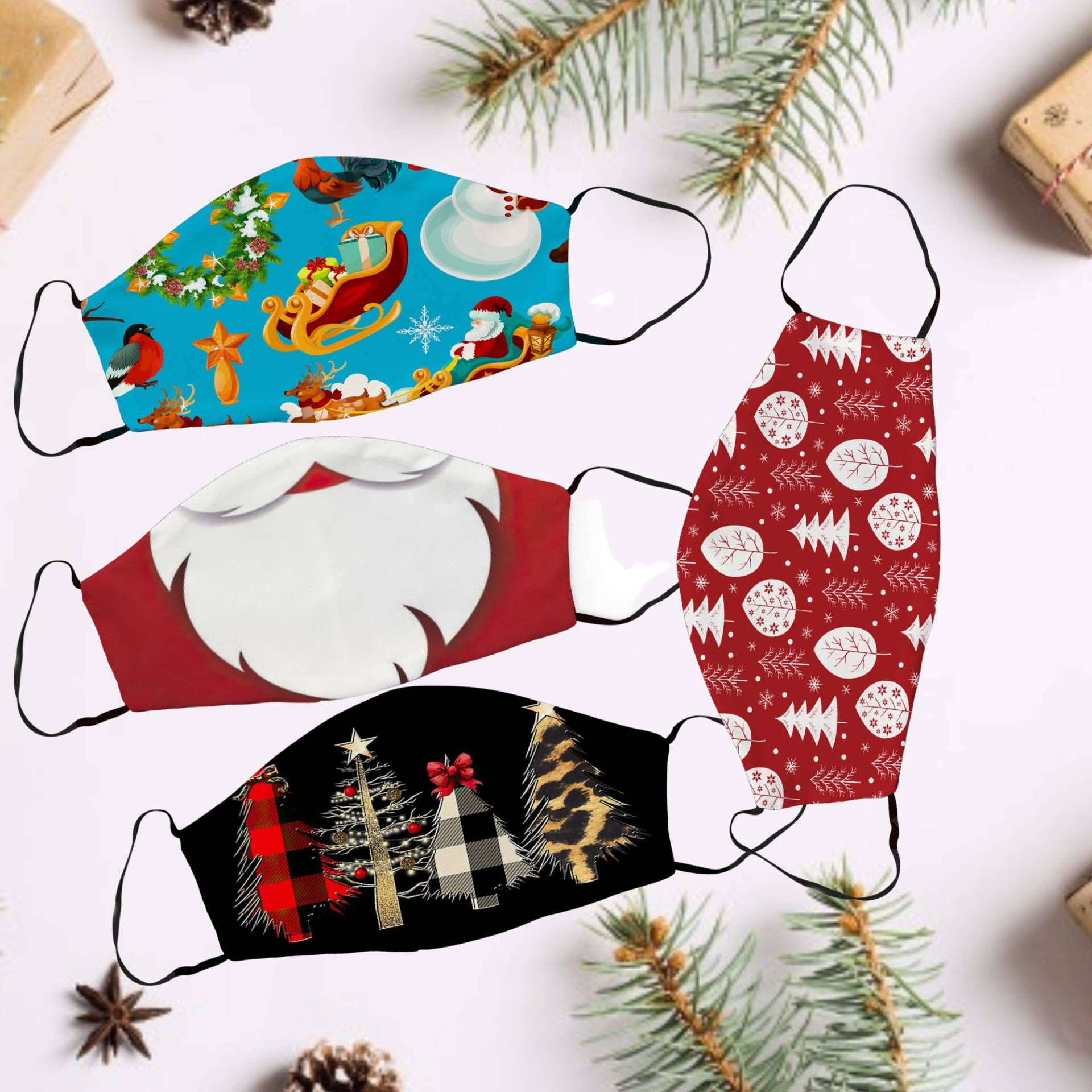 Weihnachts Maske, Weihnachtsmann Gesichtsmaske, Waschbare Verstellbare Wiederverwendbare Erwachsene Weihnachtsmaske, Lustige Maske Weihnachts Maske, Weihnachtsmann Gesichtsmaske, Waschbare Verstellbare Wiederverwendbare Erwachsene Weihnachtsmaske, Lustige Maske von Etsy - SupaCustom