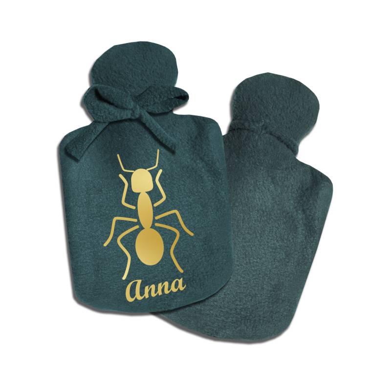 Personalisierbarer Wärmflasche Ameise Mit Namen, in Verschiedenen Farben Und Motiven von Etsy - SupaRina