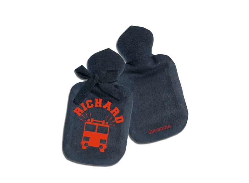 Personalisierte Wärmflasche Feuerwehr Und Weiter Motive von Etsy - SupaRina