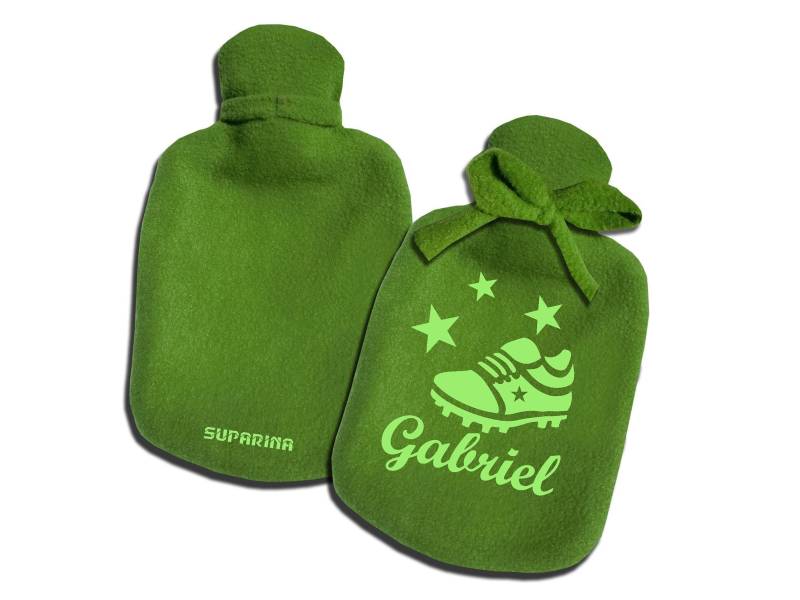 Personalisierte Wärmflasche Fußballschuh von Etsy - SupaRina