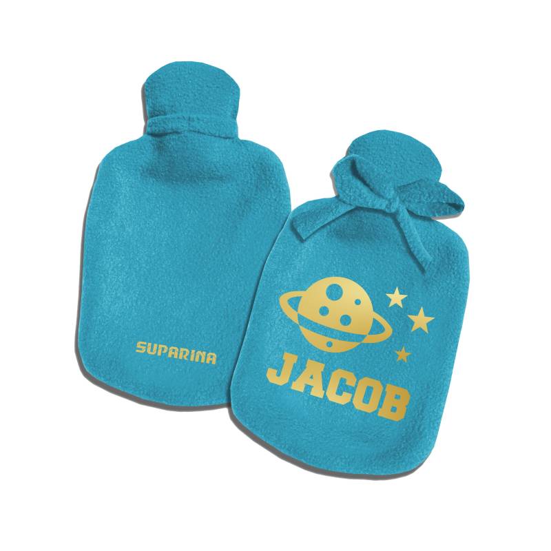 Personalisierbare Wärmflasche Planet Astronaut Universum von Etsy - SupaRina