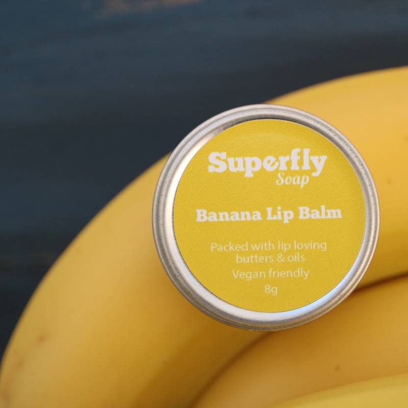 Banana Lippenbalsam/Handgemachter Vegan Freundlich Superfly Seife von Etsy - SuperflySoap