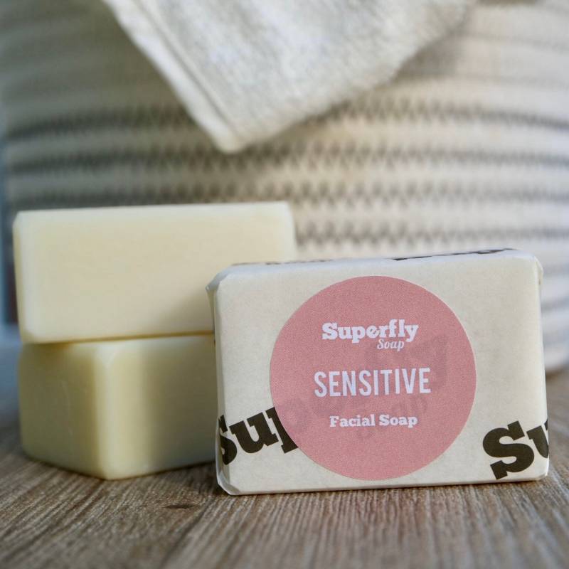Sensible Gesichtsseife/70G Handgemachte Kaltprozess-Seife 100% Natürliche Vegane Artisan Superfly Seife von Etsy - SuperflySoap