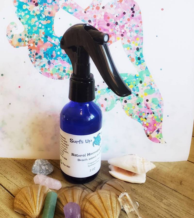 Meerjungfrau Haarspray/Beachy Waves Sea Slat Spray Conditioner von Etsy - SurfsUpEssentialsLLC