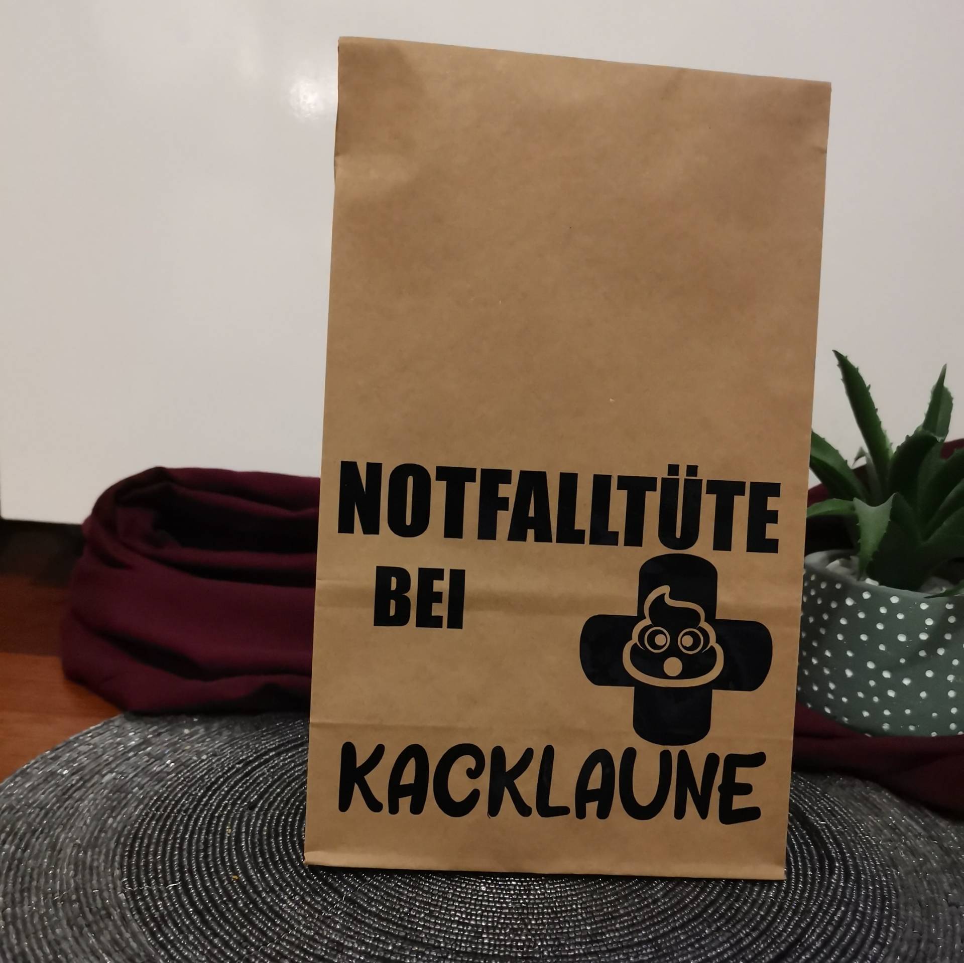 Notfalltüte Bei Kacklaune von Etsy - SurprisefabrikShop