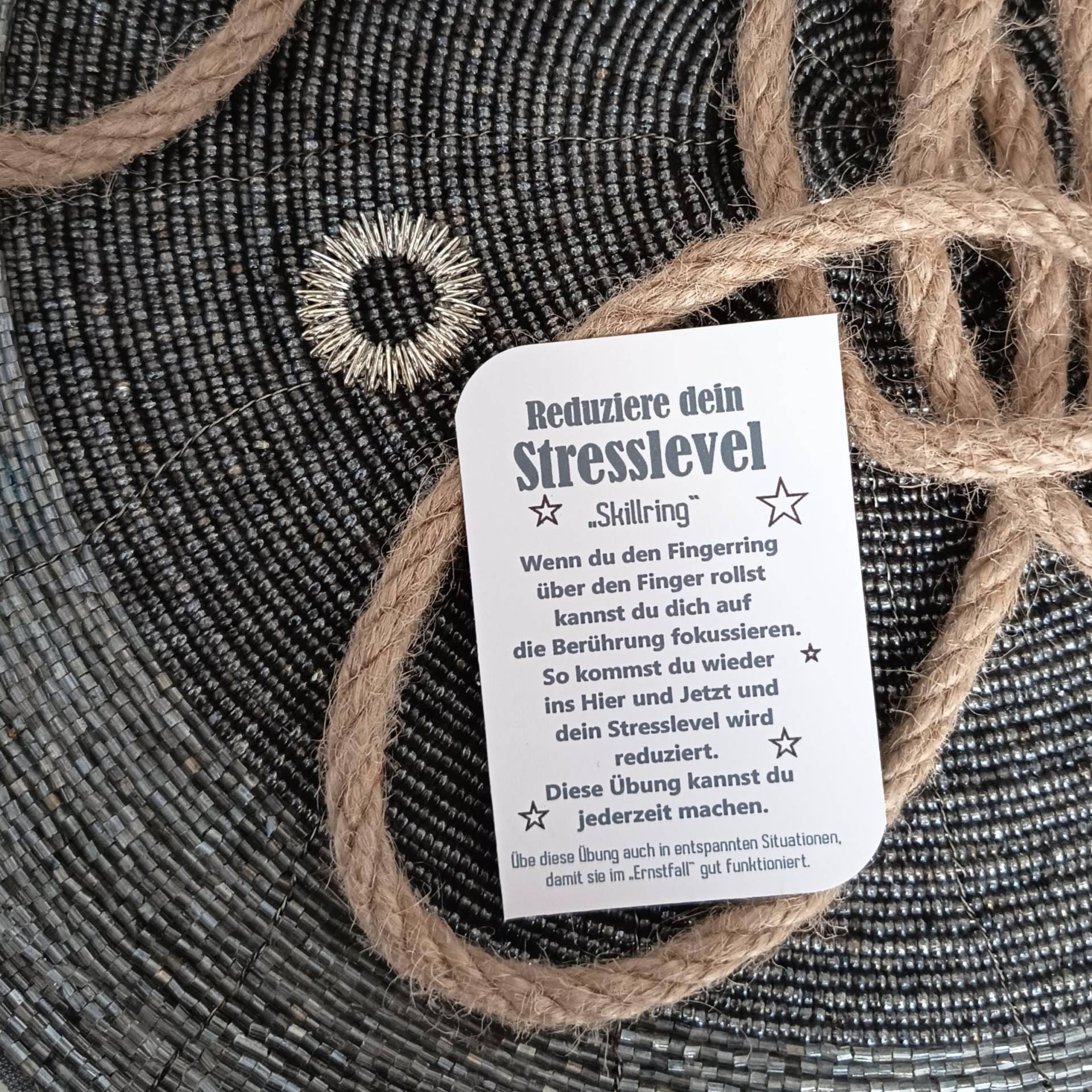 Skillring Zur Stressreduktion von Etsy - SurprisefabrikShop