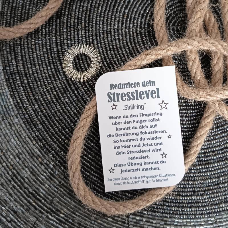 Skillring Zur Stressreduktion von Etsy - SurprisefabrikShop