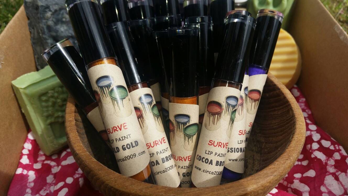 Surve Burgund Lippenfarbe Surve Burgund Lippenfarbe von Etsy - SurveLipColor