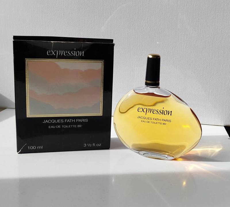 Expression Jacques Fath 100Ml Parfüm Vintage Eau De Toilette 80Er Jahre von Etsy - SusanFranzArt